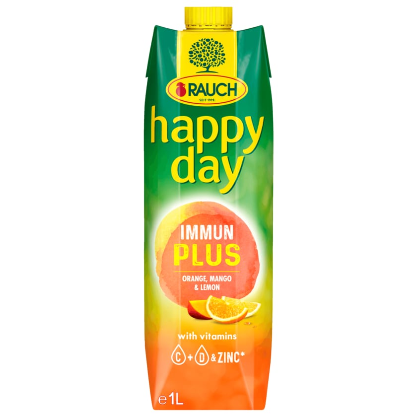 Rauch Happy Day Immun Plus Orange, Mango, Lemon 1l